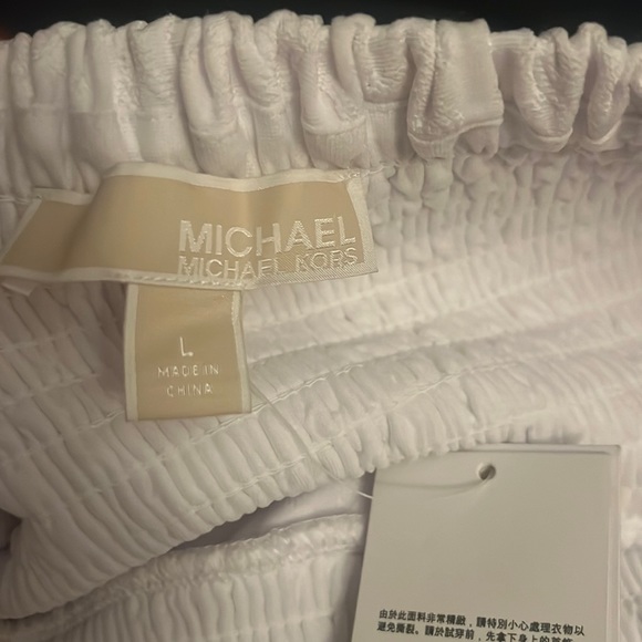 Michael Kors Eyelet Tiered Skirt - Picture 2 of 5